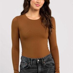 Nuuds Long Sleeve Crewneck Bodysuit